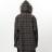 【KAMIYA-カミヤ】Fur-Trimmed Hooded Check Shirt【BRW】