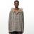 【KAMIYA-カミヤ】Fur-Trimmed Hooded Check Shirt【GRN】