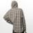 【KAMIYA-カミヤ】Fur-Trimmed Hooded Check Shirt【GRN】