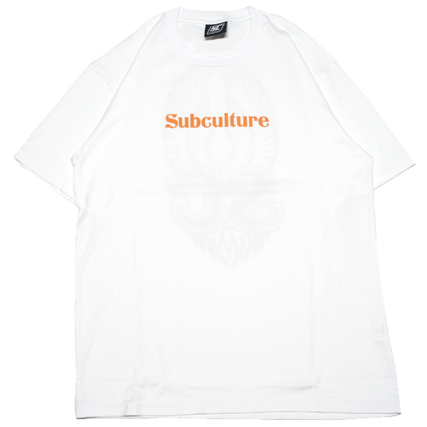 subculture サブカルチャー　pop up 限定　Tシャツ　M 茶