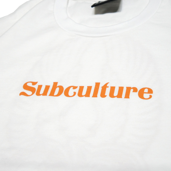 Subculture T-SHIRT 2 M White サブカルチャー SC