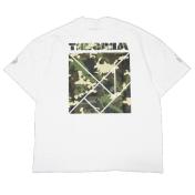 【TANGRAM-タングラム】CAMO LOGO OVERSIZED SHORT MOCK NECK