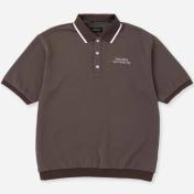 【Saturdays NYC GOLF/サタデーズ ニューヨークシティ ゴルフ】Doubleknit Rib Hem SS Polo【BRW】