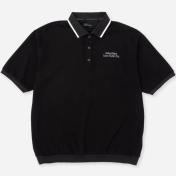 【Saturdays NYC GOLF/サタデーズ ニューヨークシティ ゴルフ】Doubleknit Rib Hem SS Polo【BLK】