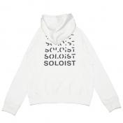 【TheSoloist-ソロイスト】SOLOIST (hoodie)【WHT】