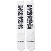 【doublet/ダブレット】“MADE FOR DISPOSAL”SOCKS【WHT】