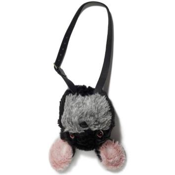 【doublet/ダブレット】RABBIT HEAD BAG/SMALL【BLK】