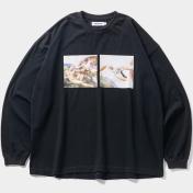 【TIGHTBOOTHPRODUCTION-タイトブースプロダクション】PASS THE PIE L/S T-SHIRT【BLK】