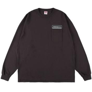 【STANDARD CALIFORNIA-スタンダード カリフォルニア】SD US Cotton Logo Long Sleeve T【BLK】