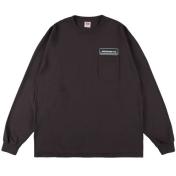 【STANDARD CALIFORNIA-スタンダード カリフォルニア】SD US Cotton Logo Long Sleeve T【BLK】