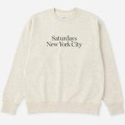 【Saturdays NYC/サタデーズ ニューヨークシティ】Bowery Miller Standard Sweatshirt【L. GRY