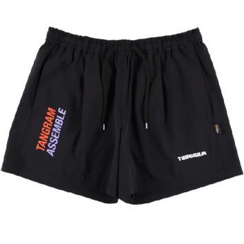 【TANGRAM-タングラム】4WAY STRETCH TURF SHORTS【BLK】