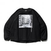 【TIGHTBOOTHPRODUCTION-タイトブースプロダクション】SIX EYES L/S T-SHIRT【BLK】