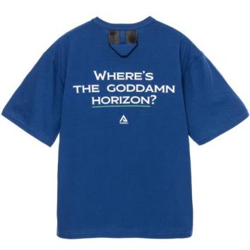 【PHENIX/フェニックス】DISTORTED SLOGAN POCKET TEE【BLUE】