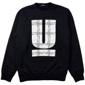 【UNDERCOVER-アンダーカバー】U&有刺鉄線 SWEAT【BLK】