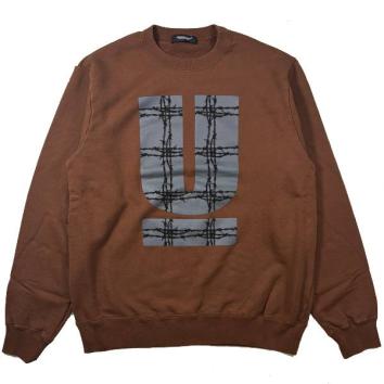 【UNDERCOVER-アンダーカバー】U&有刺鉄線 SWEAT【BRW】