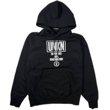 【UNDERCOVER-アンダーカバー】UNKN UNDERCOVER100% HOODIE【BLK】