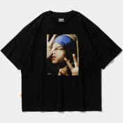 【TIGHTBOOTHPRODUCTION-タイトブースプロダクション】DISTORTION S/S T-SHIRT【BLK】