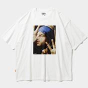【TIGHTBOOTHPRODUCTION-タイトブースプロダクション】DISTORTION S/S T-SHIRT【WHT】