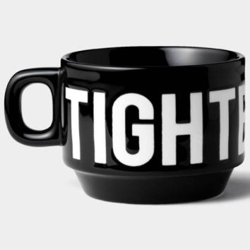 【TIGHTBOOTHPRODUCTION-タイトブースプロダクション】LOGO MUG CUP【BLK】