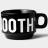 【TIGHTBOOTHPRODUCTION-タイトブースプロダクション】LOGO MUG CUP【BLK】