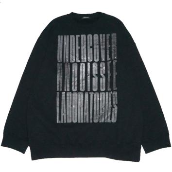 【UNDERCOVER-アンダーカバー】BIG SWEAT UNDERCOVER NOISE LAB【BLK】