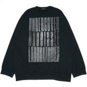 【UNDERCOVER-アンダーカバー】BIG SWEAT UNDERCOVER NOISE LAB【BLK】