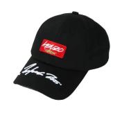 【KENZO-ケンゾー】'Kenzo x Futura 2000' エンブロイド コットン キャップ【BLK】