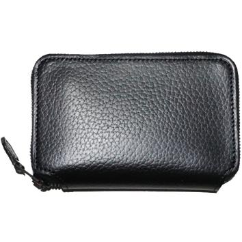 【foot the coacher-フットザコーチャー】SHORT ZIP WALLET【BLK】