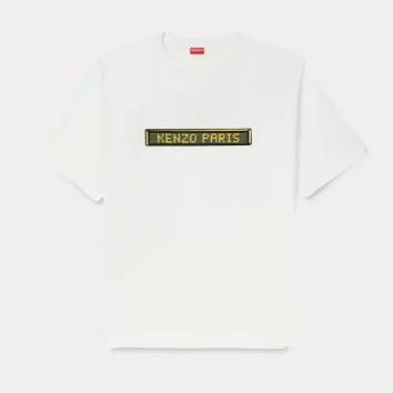 【KENZO-ケンゾー】'KENZO City' オーバーサイズ コットン Tシャツ