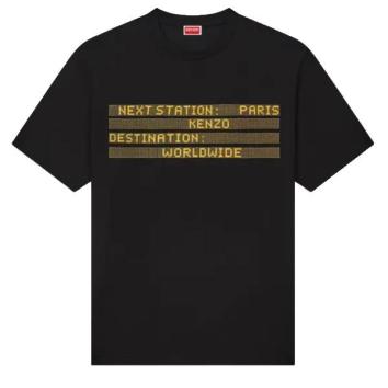 【KENZO-ケンゾー】'KENZO City'コットン Tシャツ