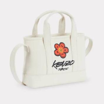 【KENZO-ケンゾー】'Kenzo x Futura 2000' キャンバス 'Kenzo Utility' スモール トートバッグ