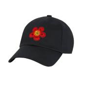 【KENZO-ケンゾー】'Kenzo x Futura 2000' エンブロイド コットン キャップ　BOKE FLOWER