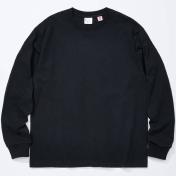 【COTTON RESEARCH CLUB-コットンリサーチクラブ】L/S Tubular T-Shirt【BLK】