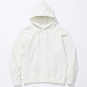 【COTTON RESEARCH CLUB-コットンリサーチクラブ】Loopwheel Terry Hoodie【WHT】