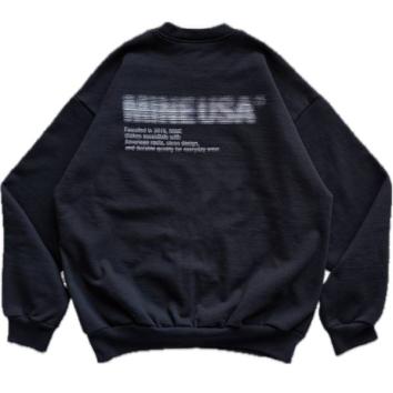 【MINE USA/マイン ユーエスエー】Identity B.P. Crew Sweat【NAV】