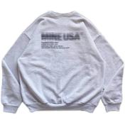 【MINE USA/マイン ユーエスエー】Identity B.P. Crew Sweat【A.GRY】