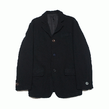 【UNDERCOVER-アンダーカバー】縮絨W3ツ釦JKT【BLK】