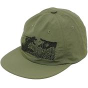 【GARBAGE-ガーベッジ】SOFT BRIM 6 PANEL CAP【KEEP IN TOUCH】【OLV】