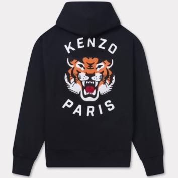 【KENZO-ケンゾー】'LUCKY TIGER' エンブロイダリー オーバーサイズ フーディー