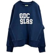 【GDC-ジーディーシー】GDC SLRS Crewneck Sweatshirt【NAVY】