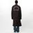 【KAMIYA-カミヤ】"GREATNESS ACT-COOL" Embroidered Serge Overcoat