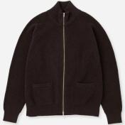 【Saturdays NYC/サタデーズ ニューヨークシティ】Henderson Zip Thru Knit【D.BRW】