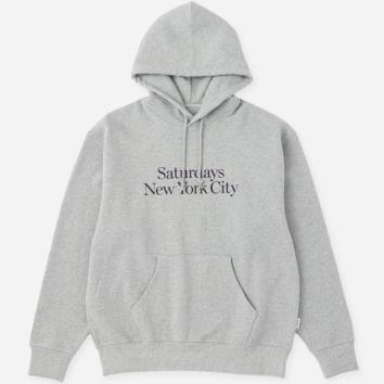 【Saturdays NYC/サタデーズ ニューヨークシティ】Ditch Miller Standard Hoodie【GRY】