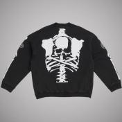 【MASTERMIND WORLD-マスターマインド ワールド】VANSON CREWNECK SWEATSHIRT DAMAGED BOXY FIT