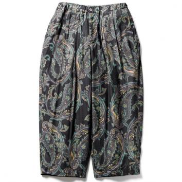 【TIGHTBOOTHPRODUCTION-タイトブースプロダクション】 PAISLEY BAGGY SLACKS