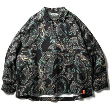 【TIGHTBOOTHPRODUCTION-タイトブースプロダクション】PAISLEY L/S OPEN SHIRT