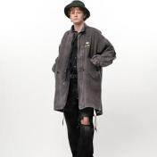 【KAMIYA-カミヤ】"EYES ONLY" Printed Sun Faded Like Mods Coat