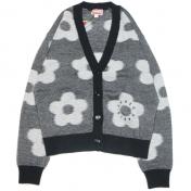 【KENZO-ケンゾー】'KENZO FLOWER SPOT' フラワー スポット カーディガン