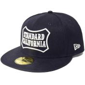 【STANDARD CALIFORNIA-スタンダード カリフォルニア】NEW ERA / SD 59Fifty Logo Cap【NAVY】